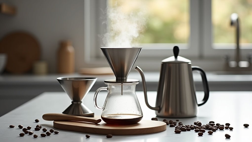 brew coffee using v60