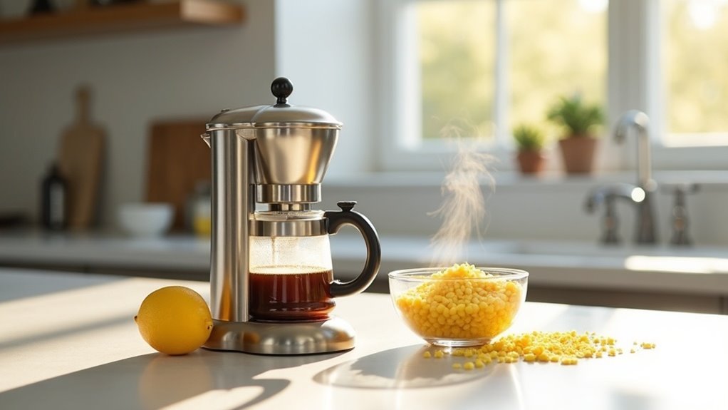 clean coffee maker easily