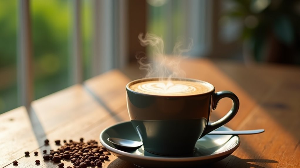 coffee blend of half