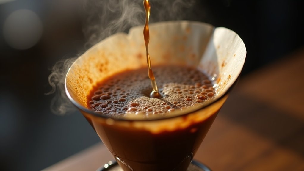 coffee blooming process explained