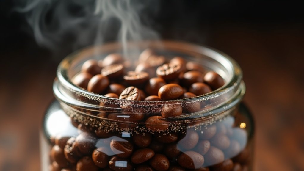 coffee roast release sound