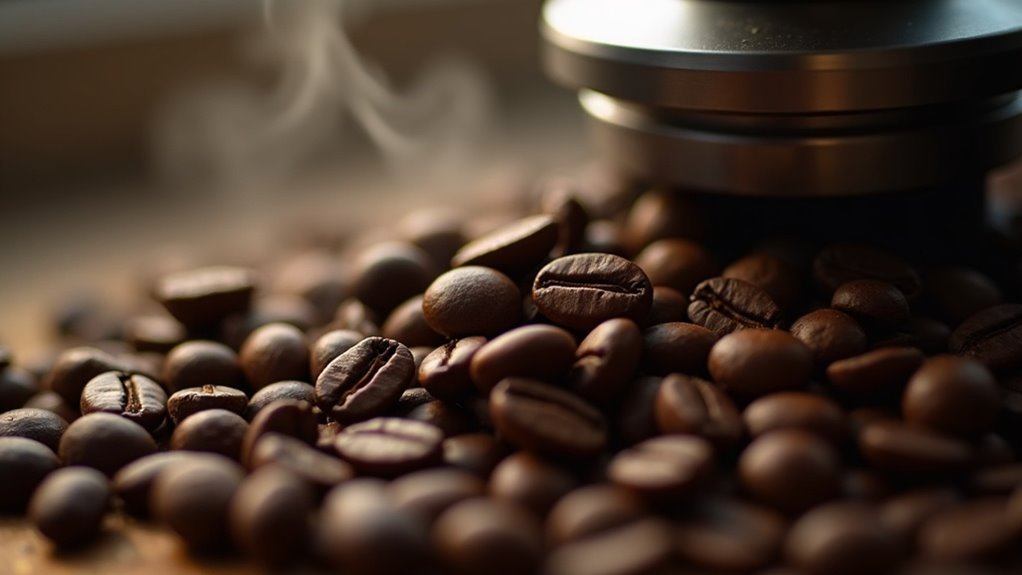 decaf beans grinding difficulty