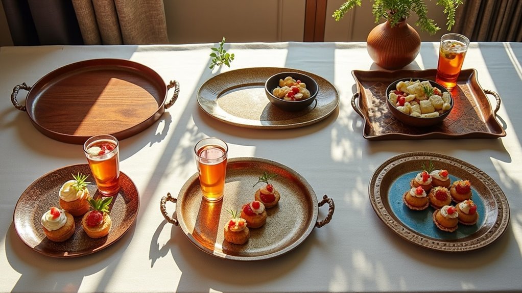 effortless entertaining with trays