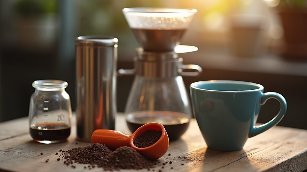 essential aeropress brewing tools