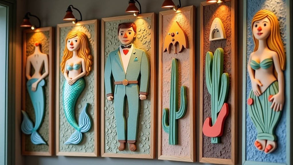 fun and functional restroom signs