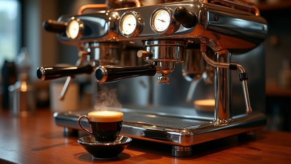 heat transfer espresso machine