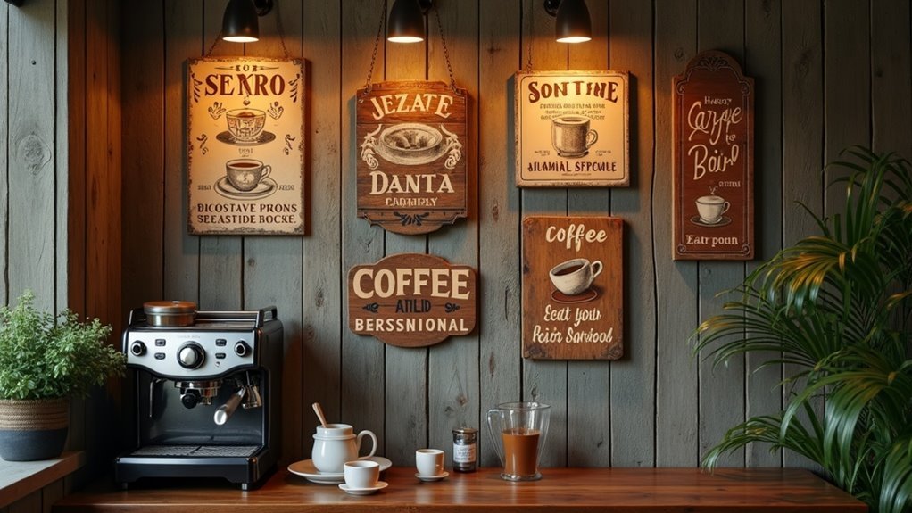 home cafe sign inspiration