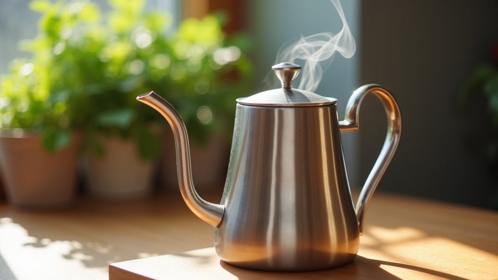 precision pouring kettle design