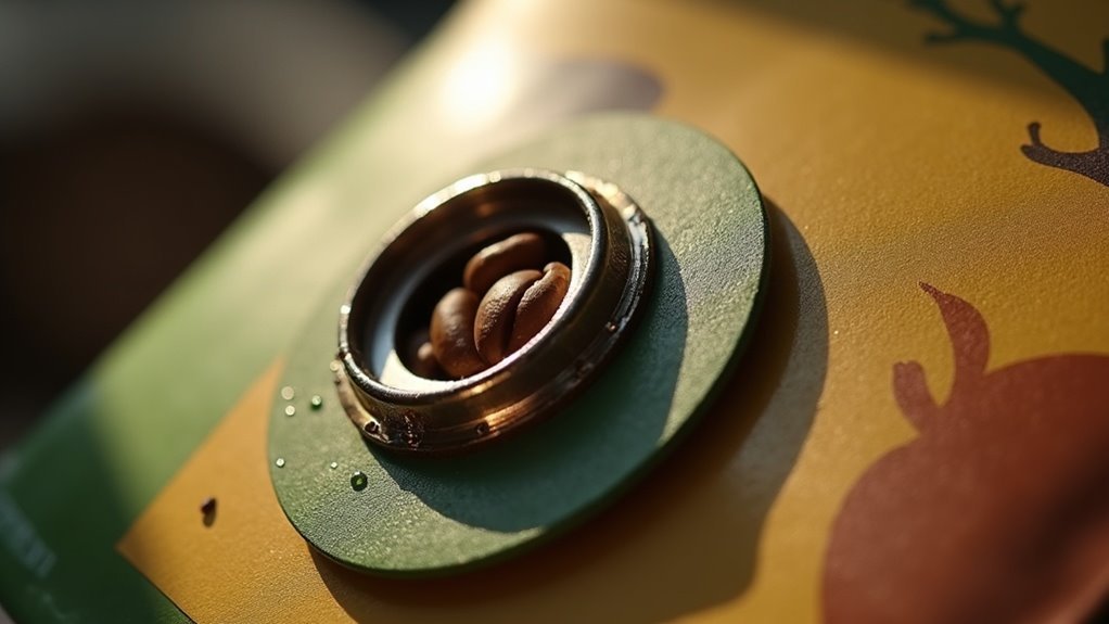 releases gas from packaging