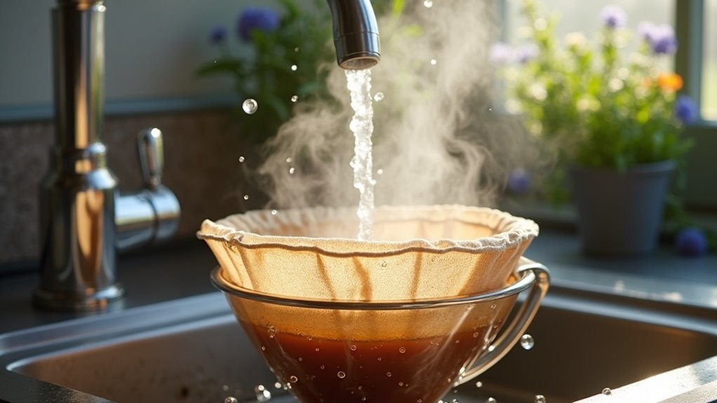 rinsing cloth filters benefits