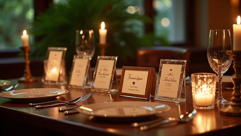 table reservation sign ideas