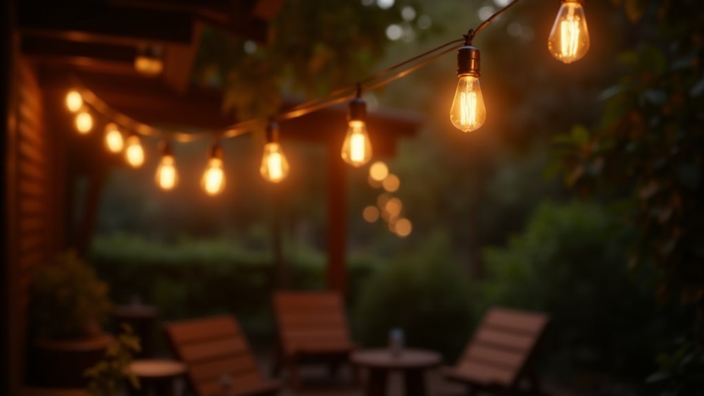 vintage edison bulb lights