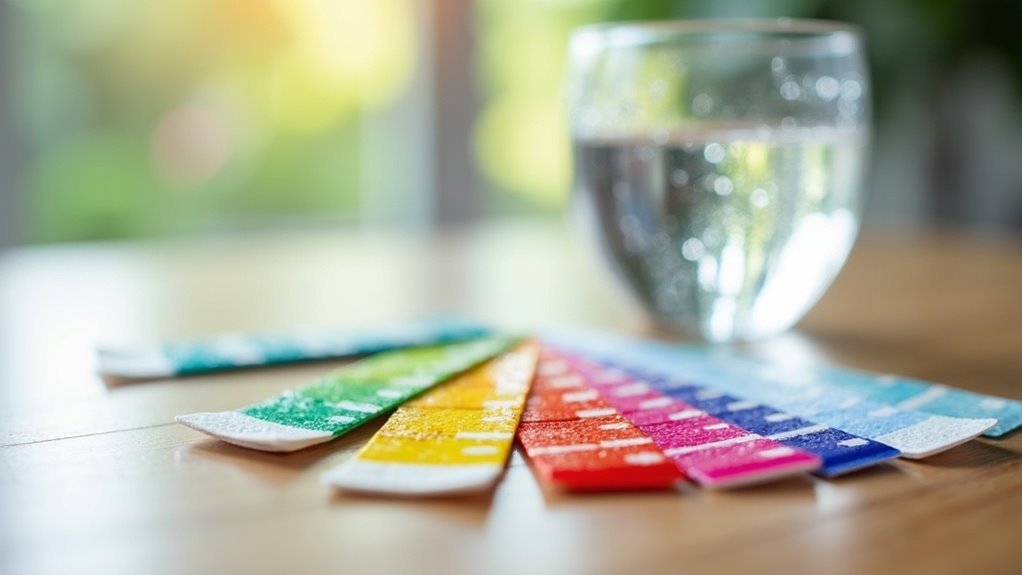 water hardness test strips